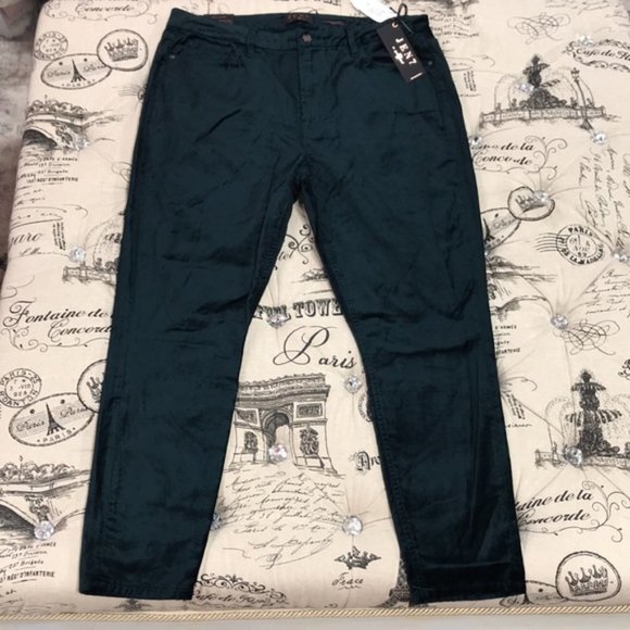 🎁 Jen7 By 7 For All Mankind Stretch Velvet Ankle - Picture 11 of 12